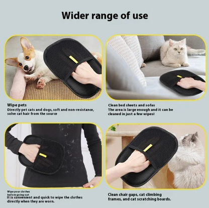 Guante Electroestático para la Eliminación de Pelo de Mascota