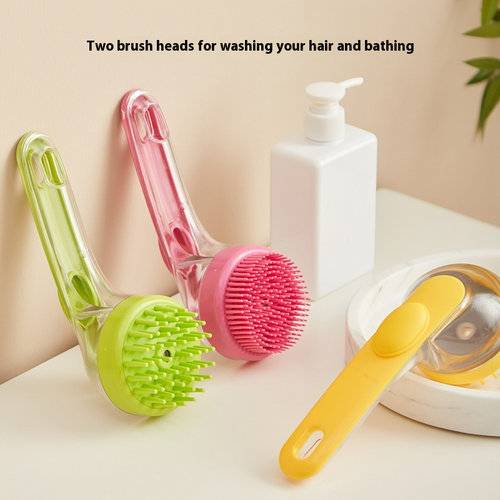 Cepillo de Baño y Shampoo para Perros y Gatos